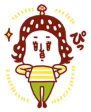 Kinokomatsumuri sticker #5154446