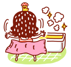 Kinokomatsumuri sticker #5154447