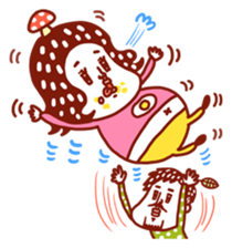 Kinokomatsumuri sticker #5154448