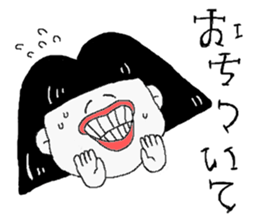 Bob cut Girl. sticker #5154460