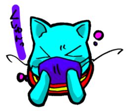 Cat  sometimes sticker #5154908