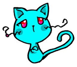 Cat  sometimes sticker #5154911