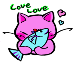 Cat  sometimes sticker #5154912