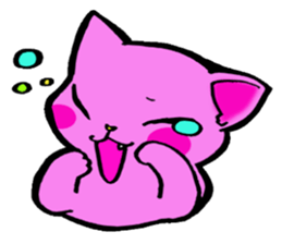 Cat  sometimes sticker #5154917