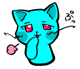 Cat  sometimes sticker #5154921