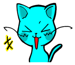 Cat  sometimes sticker #5154929