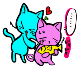 Cat  sometimes sticker #5154931