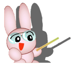 YUMMY of rabbit!    - English  version - sticker #5156013