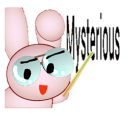 YUMMY of rabbit!    - English  version - sticker #5156025