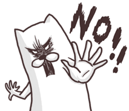 The dog makes friendships smooth. sticker #5156310