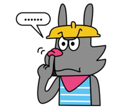 Backpack Wolf sticker #5156377