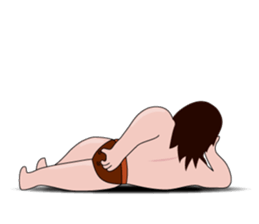 Flying barbarian sticker #5156533