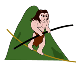 Flying barbarian sticker #5156551