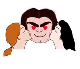 Flying barbarian sticker #5156556