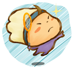 shuttlecocks for badminton sticker #5156572