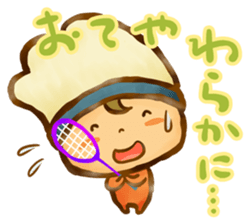 shuttlecocks for badminton sticker #5156575