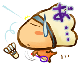 shuttlecocks for badminton sticker #5156600