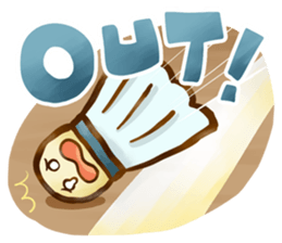 shuttlecocks for badminton sticker #5156609