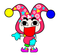 Clown show time. sticker #5156776