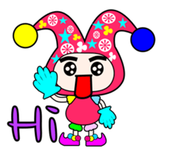 Clown show time. sticker #5156779