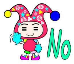 Clown show time. sticker #5156787