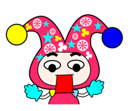 Clown show time. sticker #5156790