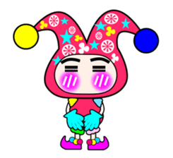 Clown show time. sticker #5156796