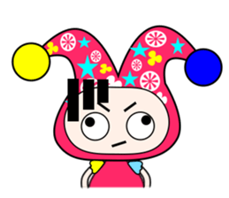 Clown show time. sticker #5156799