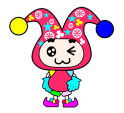 Clown show time. sticker #5156804