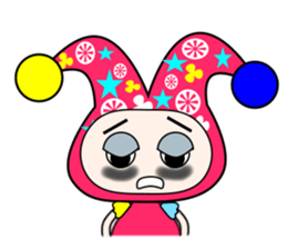 Clown show time. sticker #5156806