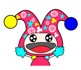 Clown show time. sticker #5156810