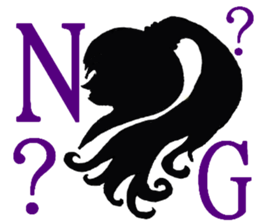 lady of shadow sticker #5157385