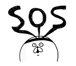 Ridiculous rabbit. sticker #5157623