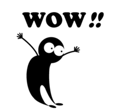 Silhouette-Man by Masayumi sticker #5158261