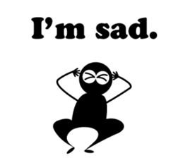 Silhouette-Man by Masayumi sticker #5158265