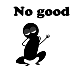 Silhouette-Man by Masayumi sticker #5158269