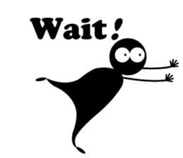 Silhouette-Man by Masayumi sticker #5158274