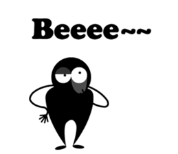 Silhouette-Man by Masayumi sticker #5158282