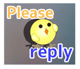 Colorful bird P-chan! [English version] sticker #5158453