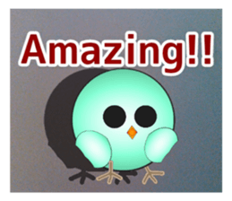 Colorful bird P-chan! [English version] sticker #5158471