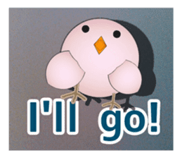 Colorful bird P-chan! [English version] sticker #5158476