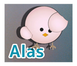 Colorful bird P-chan! [English version] sticker #5158479