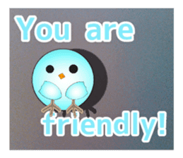 Colorful bird P-chan! [English version] sticker #5158482