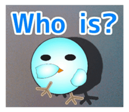 Colorful bird P-chan! [English version] sticker #5158483