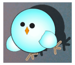 Colorful bird P-chan! [English version] sticker #5158486