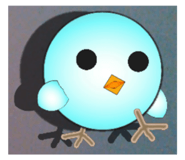 Colorful bird P-chan! [English version] sticker #5158489