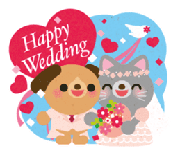 Congratulation! Cute animals sticker #5158871