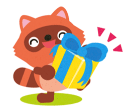 Congratulation! Cute animals sticker #5158888