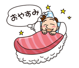 Wakazushi character sticker sticker #5159293