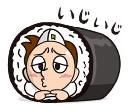 Wakazushi character sticker sticker #5159306